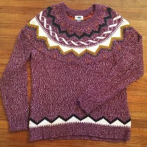 Old Navy Purple Knit Sweater - Size Large - NWT